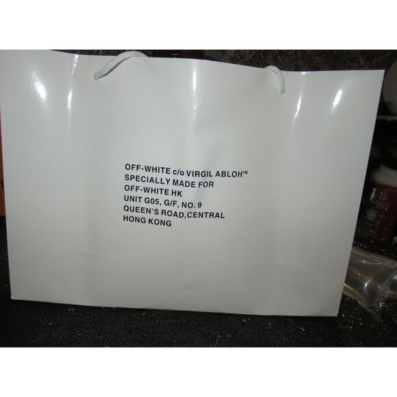 SOLD! Off White Virgil Abloh Out of office Sneakers Yellow Italian calf leather - Picture 16 of 16